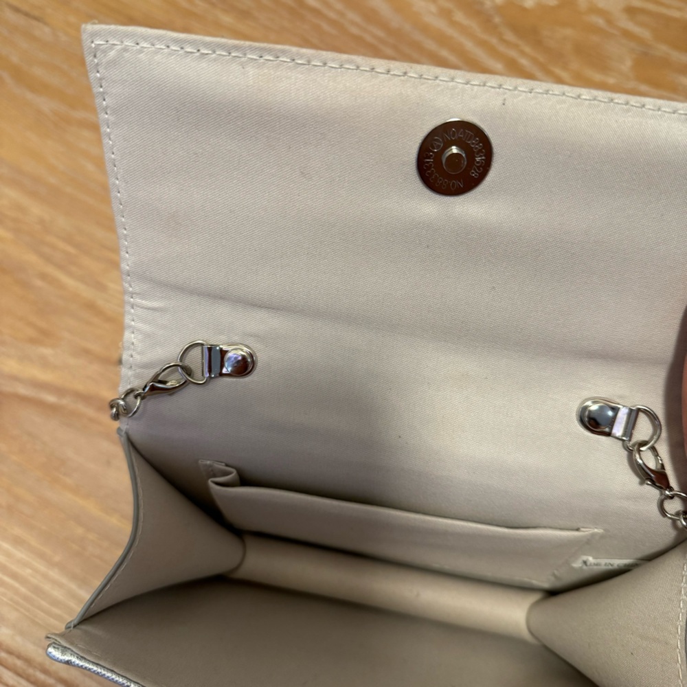 Silver Rhinestones mini bag - Picture 3 of 4